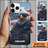 Tactical Eagle American Military Patriotic Personalized Phone Case