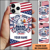 America 250 Years Of Freedom Eagle Personalized Phone Case