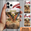 Eagle And Flag American Military Patriotic Personalized Phone Case