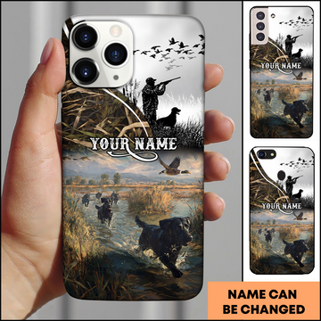 Joycorner Personalized Duck Hunting Dog Phone Case