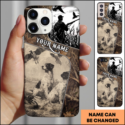 Joycorner Personalized Vintage Duck Hunting Phone Case