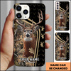 Joycorner Personalized Midnight Antler Crest Phone Case