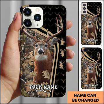 Joycorner Personalized Midnight Antler Crest Phone Case