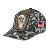 Joycorners Personalized Deer Skull Hunting Camo Classic Cap HM25