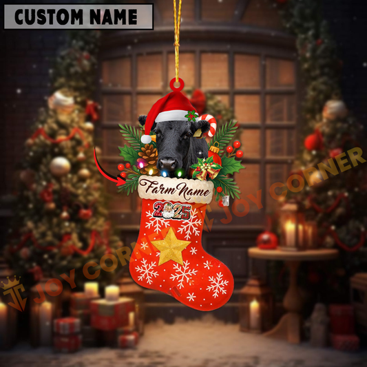 Joycorners Personalized Dexter Christmas Stocking Ornament