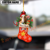 Joycorners Personalized Horse Christmas Stocking Ornament