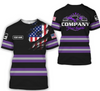 Joycorners Custom Name Purple Shirt for Husband, Truck Driver, Long Haul CDL Gift, Diesel Mechanic Shirt, Apparel Trucker PT2609