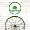 Joycorners Pig Wall Art , Welcome Sign Pig Wall Decor, Pig Home Decor, Pig Farm Wall Art, Hog Wall Art  , Pig Lover Gift , Farmhouse Decor, Farm Wall Decor, Hog Farm Wall Decor, Hog Farm Wall Art LM0110