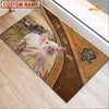 Joycorners Pig Personalized - Welcome  Doormat