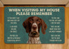 Joycorners Pointers Dogs Doormat, Please Remember I Live Here Gift For Dog Lovers, Housewarming Gift, Dog Decor LM0210