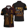 Joycorners Personalized T-Shirt If Mike Can't Fix It We're All Screwed Hammer Skull Design Shirt for Mechanics PT2609
