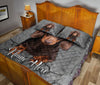 Joy Corners Dachshund Customized Name and Dog 3D Quilt Bedding Set