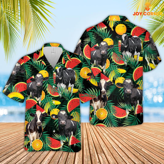 Joycorners Holstein Watermelon Hawaiian Shirt