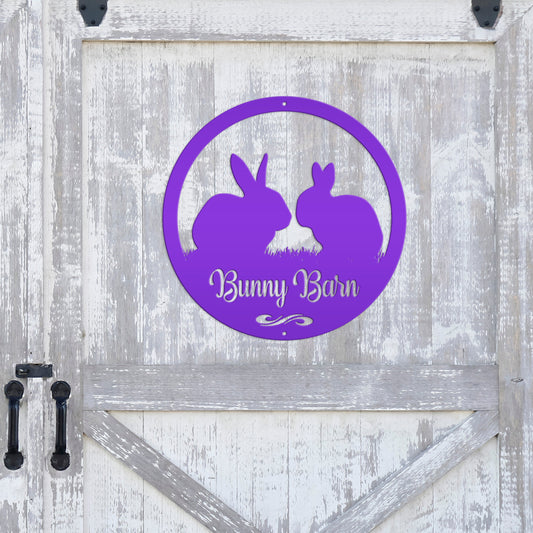 Joycorners Rabbit Decor, Bunny Rabbit Signs for Rabbit Farm, Rabbit Gift, Black Rabbit, Peter Rabbit LM0110