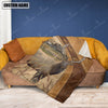 Joycorners Rocky Mountain Bull Elk Custom Name Blanket Collection