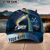 Joycorners Custom Name Marlin Fishing 3D Classic Cap