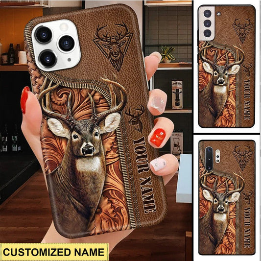 Joycorners Deer Hunting Personalized Name Phone Case LM1012