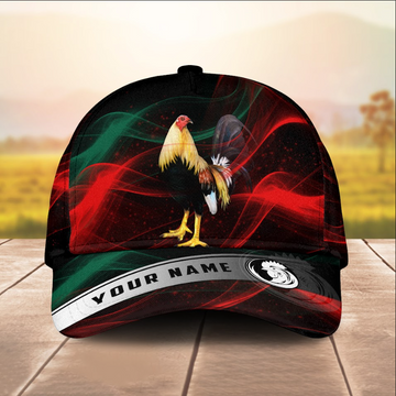 PERSONALIZED MEXICO KING ROOSTER 3D CLASSIC CAP