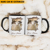 Joycorners Sheep Funny Personalized Name Two Tone Mug