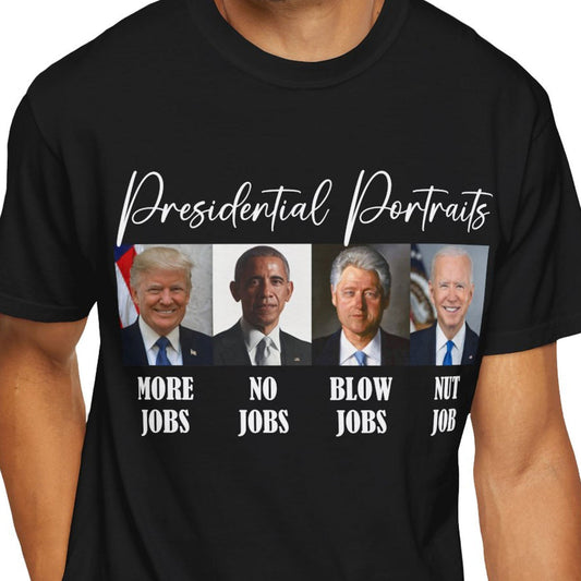 Joycorner Trump 2024 Presidential Portraits Shirt