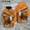 Joycorners Simmental Custom Name Printed Cattle 3D Hoodie