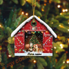 Joycorners Personalized Farm Name Cow Christmas Barn Ornament Acrylic Ornament (14 Breed Options)