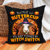 Joycorners Happy Halloween Simmentals Buckle Up Butter Cup Pillow Case