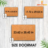 Joycorners Goat Life is Better Custom Name Doormat