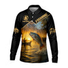 Joycorners I Go Fishing Because I Like It SPF Shirt, Fisherman Outfit, Mens Casual Shirts