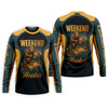 Joycorners Weekend Hooker Sasquatch Fishing UPF Shirts, Funny Fishing Shirt, Men's Fishing Shirt
