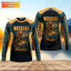 Joycorners Weekend Hooker Sasquatch Fishing UPF Shirts, Funny Fishing Shirt, Men's Fishing Shirt