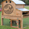 Joycorners Personalized Chicken Coop Sign, Rooster Chicken Metal Sign, Rooster Metal Sign, Personalized Chicken, Rooster Farm, Chicken Farm Sign LM0110