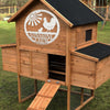 Joycorners Personalized Chicken Coop Sign, Rooster Chicken Metal Sign, Rooster Metal Sign, Personalized Chicken, Rooster Farm, Chicken Farm Sign LM0110