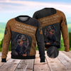 Joycorners Dachshund Make Me Happy 3D Custom Name And Dog Full Print Shirts
