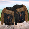 Joycorners Dachshund Make Me Happy 3D Custom Name And Dog Full Print Shirts