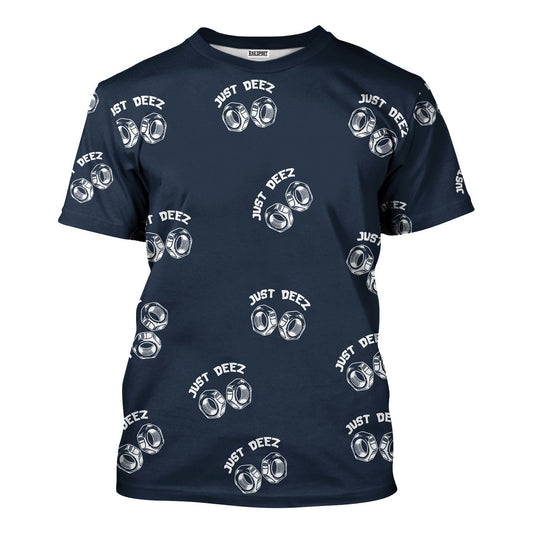 Joycorners Funny Mechanic Shirt Just Deez Printed T Shirt Hoodie 3D Mechanic Apparel PT2609