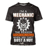 Joycorners Funny Mechanic Shirt I'm A Mechanic The Person Your Girl Call When You Cant T Shirt Retro Funny Mechanic Apparel PT2609