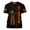 Joycorners Personalized T-Shirt If Mike Can't Fix It We're All Screwed Hammer Skull Design Shirt for Mechanics PT2609
