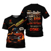 Joycorners Personalized T-Shirt I'm A Mechanic I Don't Stop When I'm Tired I Stop When I'm Done Funny Car Design Shirt for Mechanics PT2609