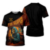 Joycorners Fish Reaper Horror Fishing SPF Shirt For Men, Fishing Gifts For Men, Men's Fishing Shirt