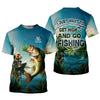 Joycorners I Just Want To Get High And Go Fishing Funny Fishing Shirt, Fishing UPF Shirts, Men's Fishing Shirt