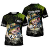 Joycorners Bass Fishing Shirt, Fishing UPF Shirts, Team Fishing Shirt, SPF Shirt For Men, Fishing Gifts For Men