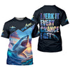 Joycorners I Jerk It Every Chance I Get Shark Fishing SPF Shirt For Men, Funny Fishing Shirt, Fishing Gifts For Men