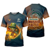 Joycorners Professional Master Baiter Sunset Fishing UPF Shirts, Fisherman Outfit, Presents For Fishermen