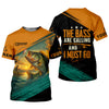 Joycorners The Bass Are Calling And I Must Go SPF Shirt For Men, Gift For Fisherman, Largemouth Bass Fishing