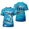 Joycorners The Tuna Are Calling And I Must Go Fishing UPF Shirts, Fishing Gifts For Men, Tuna Fishing Shirts For Men