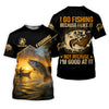 Joycorners I Go Fishing Because I Like It SPF Shirt, Fisherman Outfit, Mens Casual Shirts