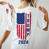 Joycorner Trump 2024 With America Flag Shirt