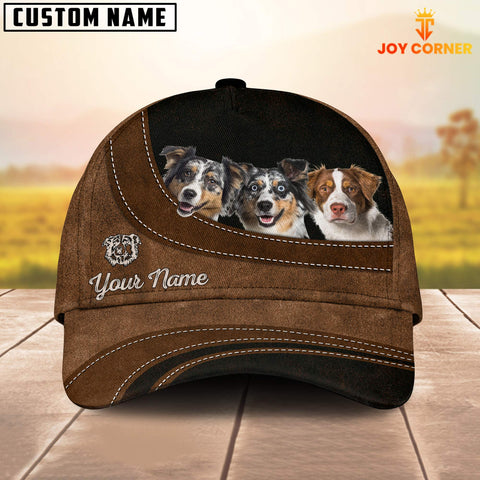 Joycorners Australian Shepherds Happiness Customized Name Cap