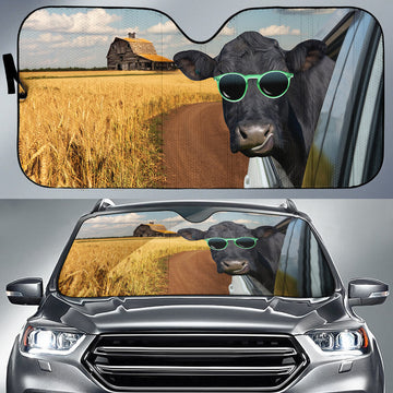 Joycorners Black Angus Happiness 3D Sun Shade